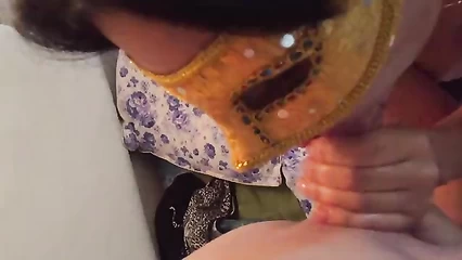 Финишировал в ротик