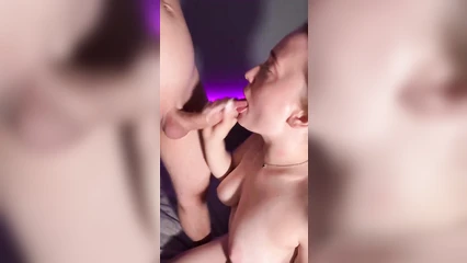 По-быстрому отсосала сперму