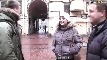 Хардкорный пикап с Катюхой в приватной комнате сауны